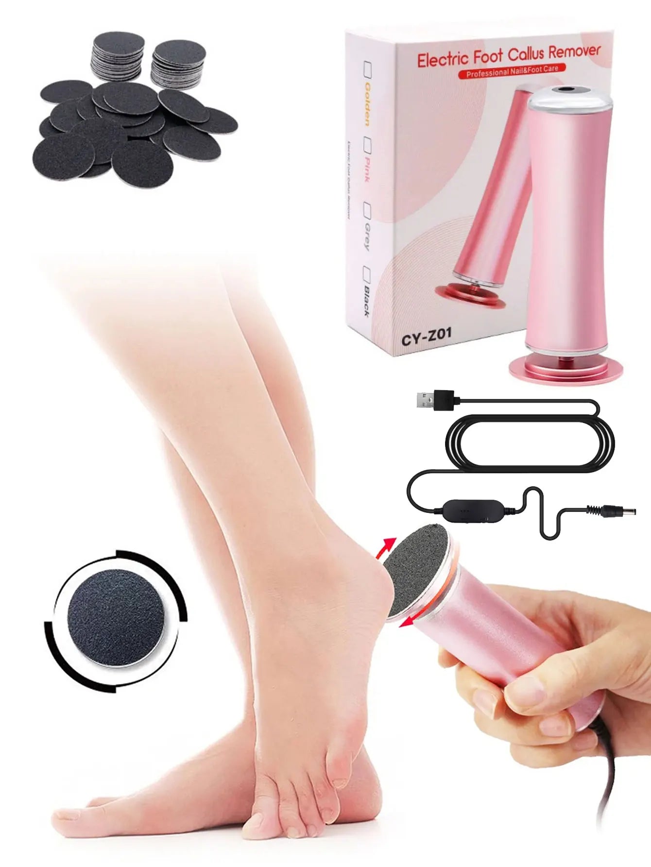 Electric Foot Callus Remover Pro